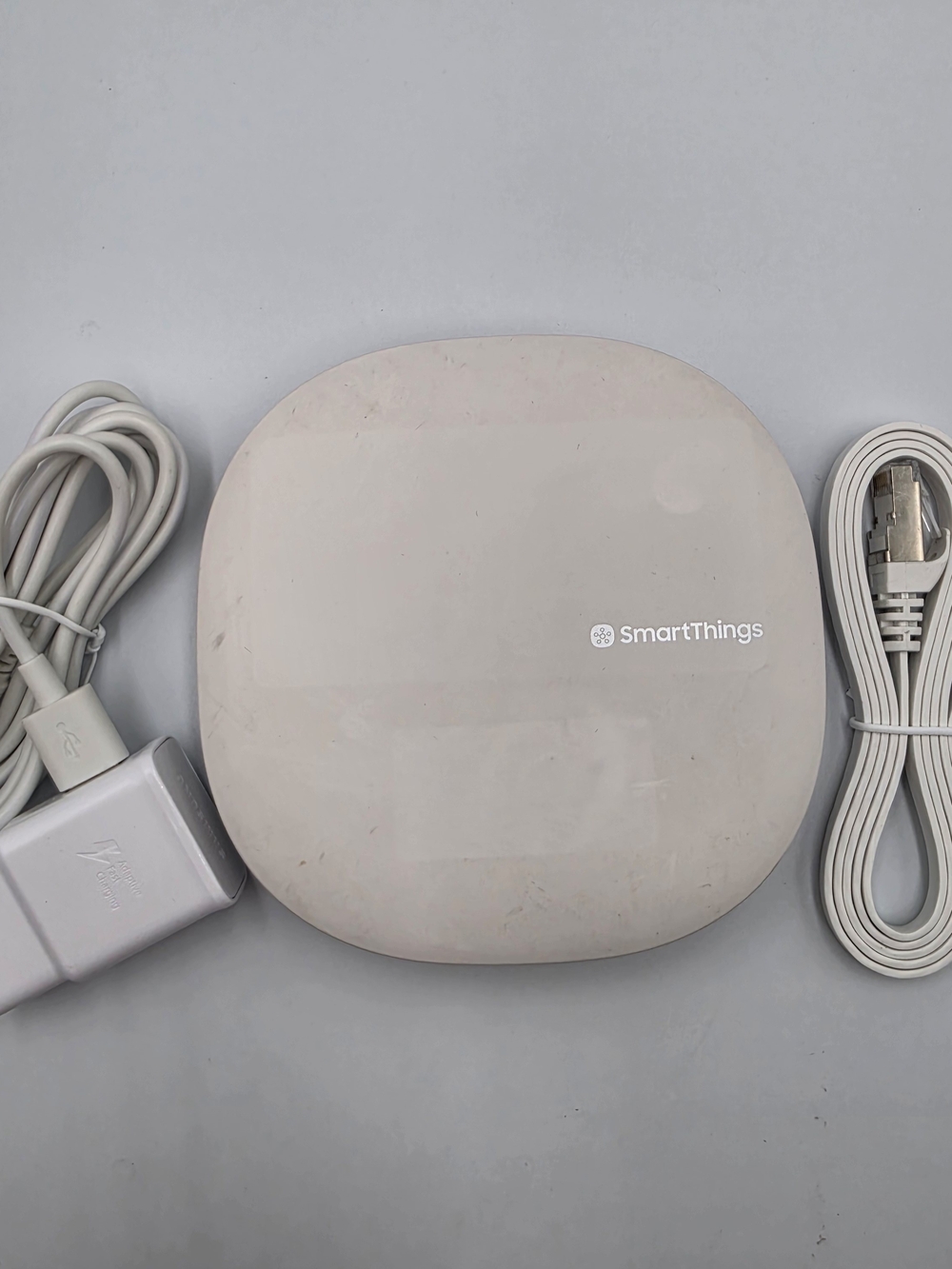Samsung SmartThings Hub V3 IM6001-V3P01 Zigbee Z-Wave Plus Tested w/ Cables